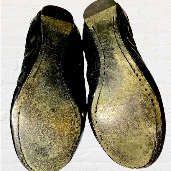 2/$50 bundle | Tory Burch Black Patent Leather Flats - Picture 2 of 4